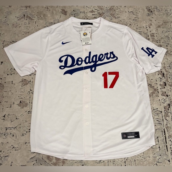 Nike Authentic LA Los Angeles Dodgers Shohei Ohtani #17 MLB Jersey Men’s Sz XXL - Picture 2 of 8